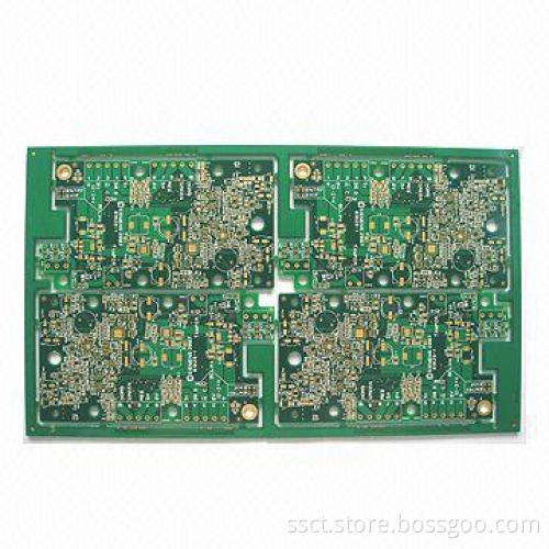 Four-layer PCB with ENIG and Gold Plating